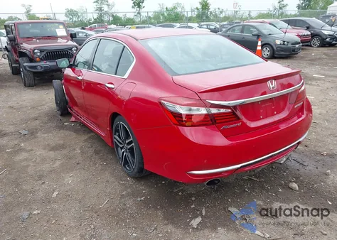 2016 Honda Accord Sport из США, поврежденный, VIN 1HGCR2F53GA193235